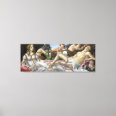 Venus en Mars door Sandro Botticelli Canvas Afdruk (Voorkant)