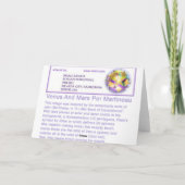 Venus en Mars per Martineau (kaarten) Kaart (Achterkant)