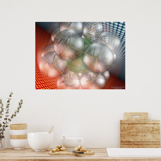 Venus en Mars per Martineau Poster (Keuken)