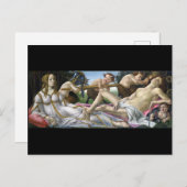 Venus en Mars, Sandro Botticelli Briefkaart (Voorkant / Achterkant)