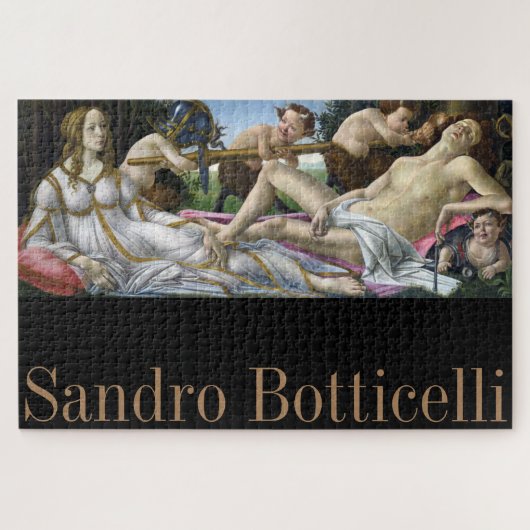 Venus en Mars, Sandro Botticelli Legpuzzel (Horizontaal)