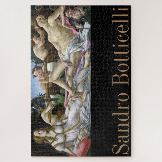 Venus en Mars, Sandro Botticelli Legpuzzel (Verticaal)