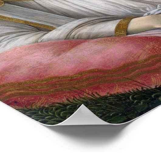 Venus en Mars, Sandro Botticelli Poster (Hoek)