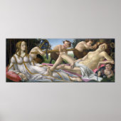 Venus en Mars, Sandro Botticelli Poster (Voorkant)