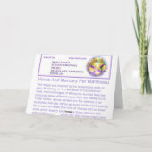 Venus en Mercury per Martineau (kaarten) Kaart (Achterkant)