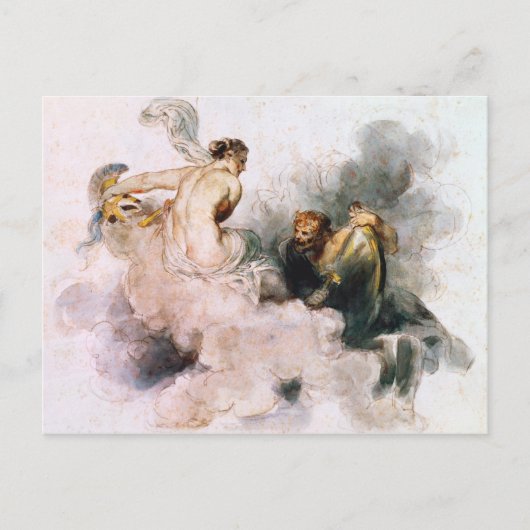 Venus en Vulcan Briefkaart (Voorkant)