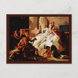Venus en Vulcan door Tiepolo Giovanni Battista Briefkaart