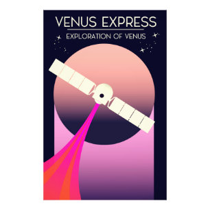 Venus Express Exploratie van Venus Foto Afdruk