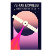 Venus Express Exploration of Venus Foto Afdruk (Voorkant)