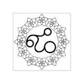 Venus Flower of Love Angel Abundia Rubberstempel (Afrduk)