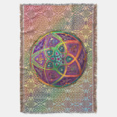 Venus Flower of Love - fine Art - Oriental antiek Deken (Voorkant Verticaal)