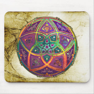 Venus Flower of Love fineART Oriental Antiek Gold Muismat