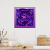 Venus Flower of Love fineART Universe Poster (Keuken)