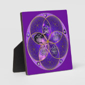 Venus Flower of Love fineART violet roze Fotoplaat (Voorkant)