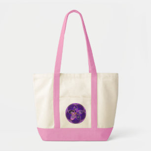 Venus Flower of Love fineART violet roze Tote Bag