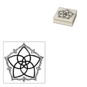 Venus Flower of Love - Lotus 1 Rubberstempel (Gestempeld)