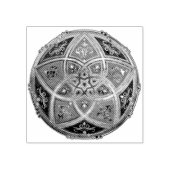 Venus Flower of Love - oriental antiek gold Rubberstempel (Afrduk)