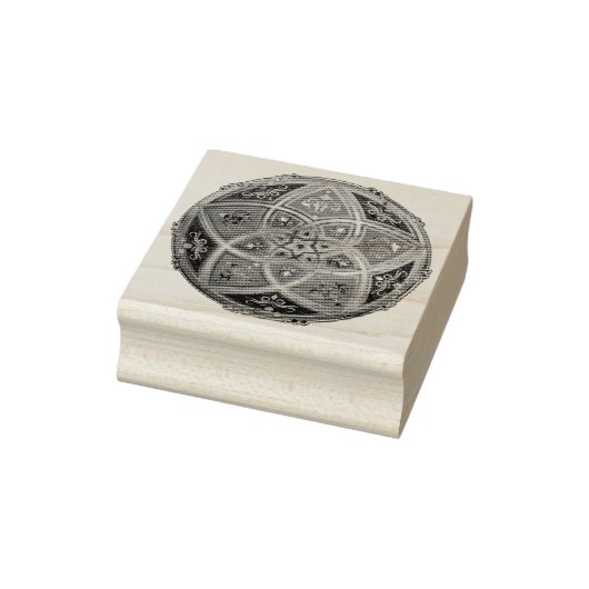 Venus Flower of Love - oriental antiek gold Rubberstempel (Stempel)