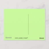Venus Fly Trap Briefkaart (Achterkant)