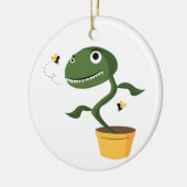 Venus Fly Trap Keramisch Ornament (Links)