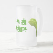 Venus Fly Trap Matglas Bierpul (Voorkant rechts)