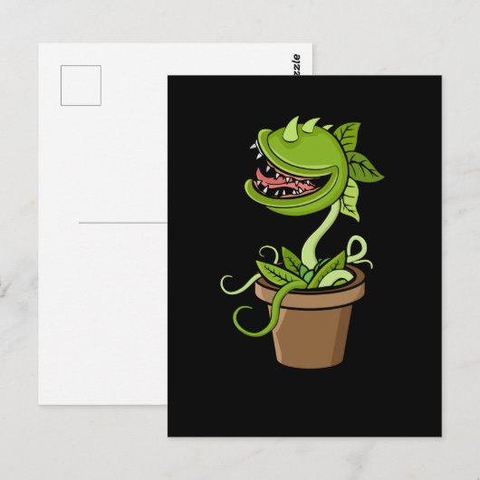 Venus Fly Trap Plant Gift Men Carnivorous Plants Briefkaart (Voorkant / Achterkant)