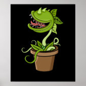 Venus Fly Trap Plant Gift Men Carnivorous Plants Poster (Voorkant)