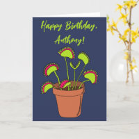Venus Fly Trap Plant Illustralized Personalized