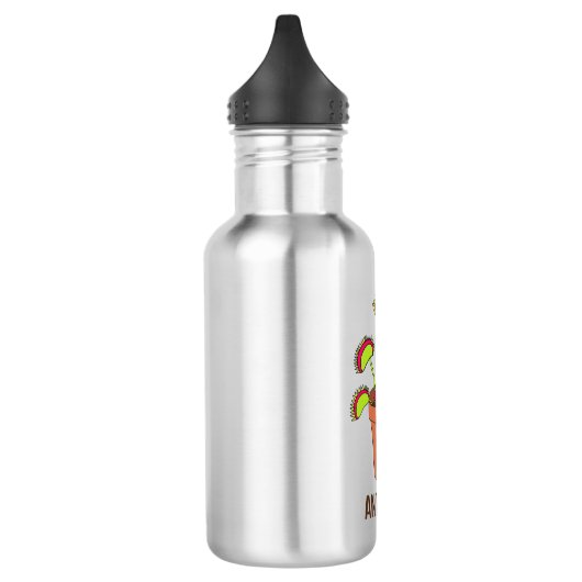 Venus Fly Trap Plant Illustralized Personalized Waterfles (Links)