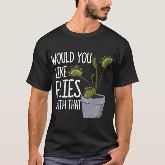 Venus Fly Trap T-shirt (Voorkant)