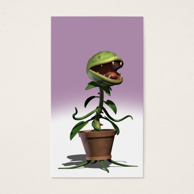 Venus Fly-Trap Visitekaartjes (Voorkant)