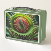 Venus Flytrap Bloemen groen en rood (Achterkant)