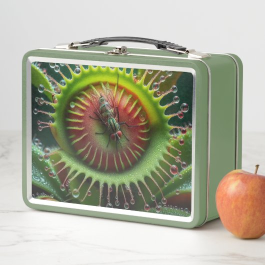 Venus Flytrap Bloemen groen en rood (In situ)