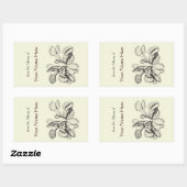 Venus Flytrap Boekplaat Rechthoekige Sticker (Vel)