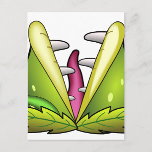 venus flytrap briefkaart