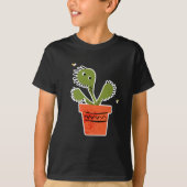 Venus Flytrap Carnivorous Like Flies T-shirt (Voorkant)