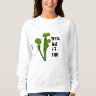 Venus Flytrap feministische sweatshirt