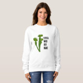 Venus Flytrap feministische sweatshirt (Voorkant volledig)
