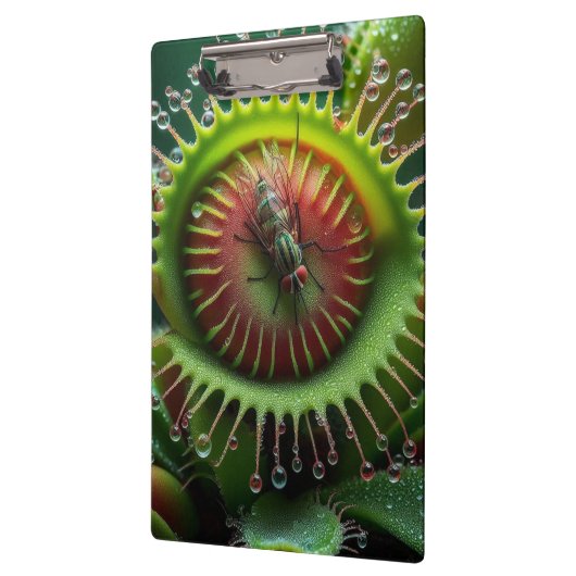 Venus Flytrap Floral Fun Gothic Office Klembord (Links)