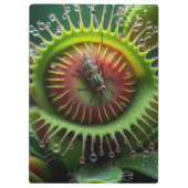 Venus Flytrap Floral Fun Gothic Office Klembord (Achterkant)