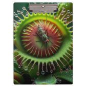 Venus Flytrap Floral Fun Gothic Office Klembord (Voorkant)