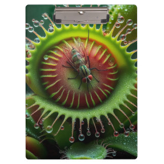 Venus Flytrap Floral Fun Gothic Office Klembord
