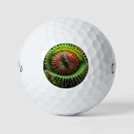 Venus Flytrap Floral Whimsical Fun Golfballen