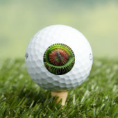 Venus Flytrap Floral Whimsical Fun Golfballen (Insitu Shirt)