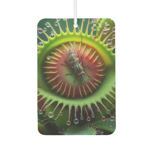 Venus Flytrap Floral Whimsical Weird Luchtverfrisser (Voorkant)