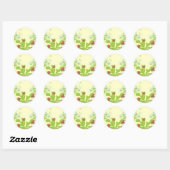 Venus Flytrap Gift Ronde Sticker (Vel)