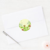 Venus Flytrap Gift Ronde Sticker (Envelop)