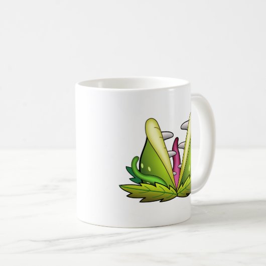 venus flytrap koffiemok (Voorkant rechts)