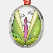venus flytrap metalen ornament (Links)