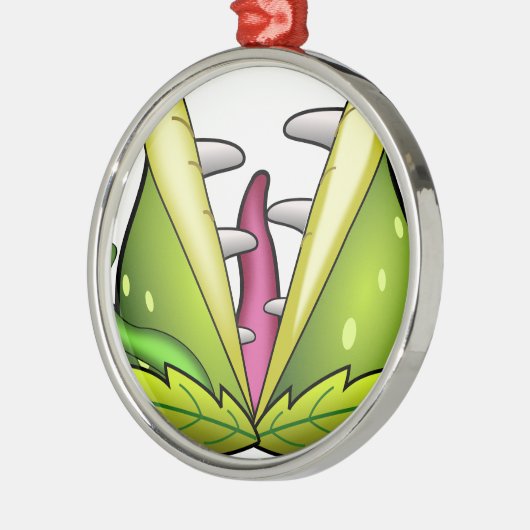 venus flytrap metalen ornament (Links)